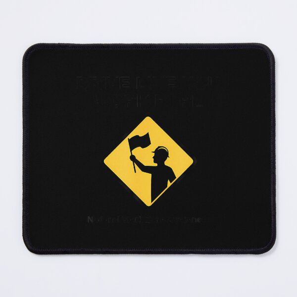 Item preview, Flagger Ahead Road Work Zone Highway Crew Safety designed and sold by AntoinetteKris.