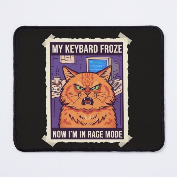 Item preview, Angry meme cat designed and sold by Kawaii Kraftz.