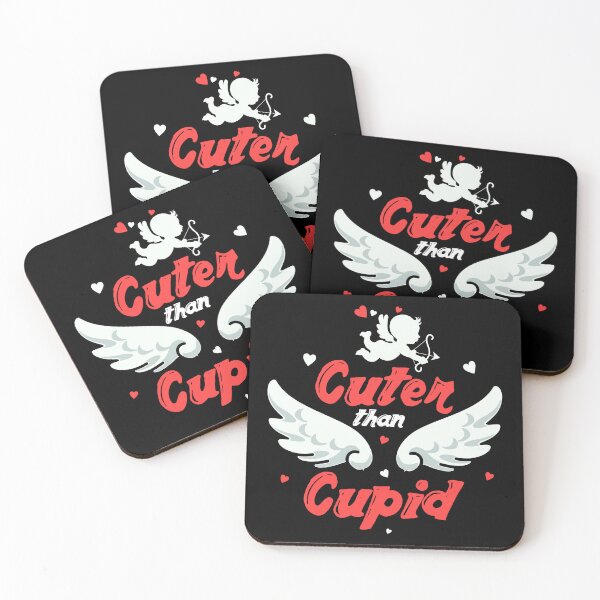 Item preview, Cuter Than Cupid – Funny Valentine Cupid Design with Wings designed and sold by JA World - Art & Design.