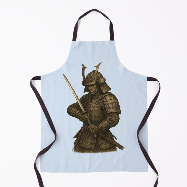 Item preview, “Golden Warrior: The Stoic Samurai” designed and sold by TheWonkyEaselCo.