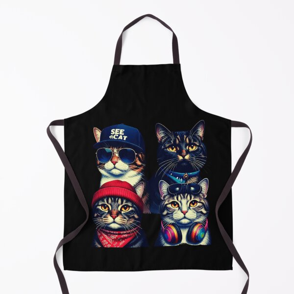Item preview, The Cat Squad: Hip Hop Crew T-shirt|Art designed and sold by Alicjareign.
