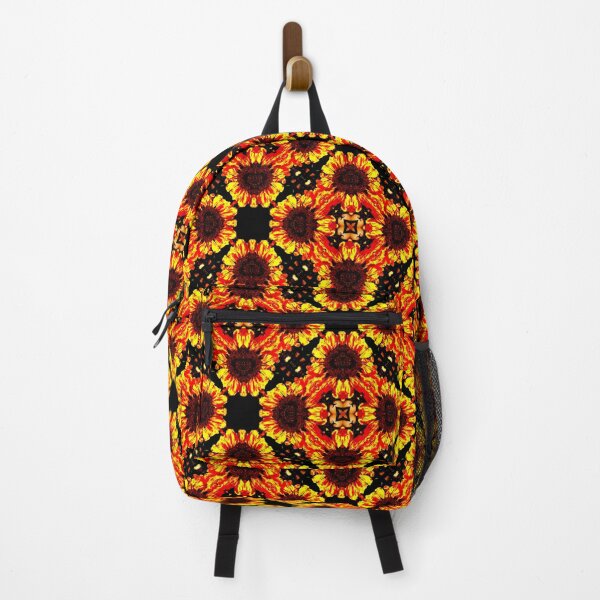 Item preview, Sunflower Kaleidoscope Pattern – Vibrant Floral Art designed and sold by RigidFascia.