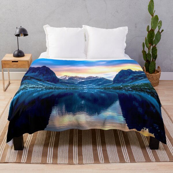 Item preview, Sunrise Reflections in Alpine Valley designed and sold by Exodoi.