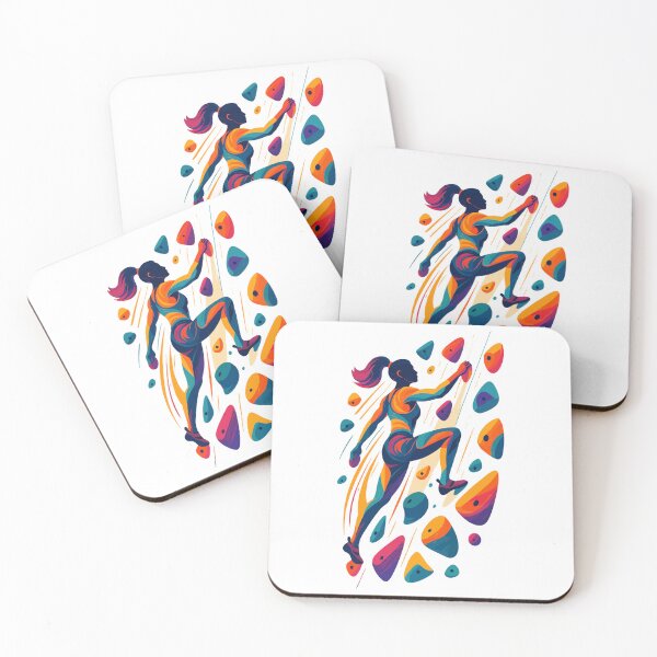 Item preview, Bouldering, climbing power, abstract, cool, gift designed and sold by Pineapple-Tree.