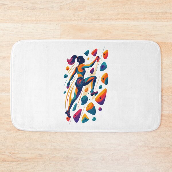 Item preview, Bouldering, climbing power, abstract, cool, gift designed and sold by Pineapple-Tree.