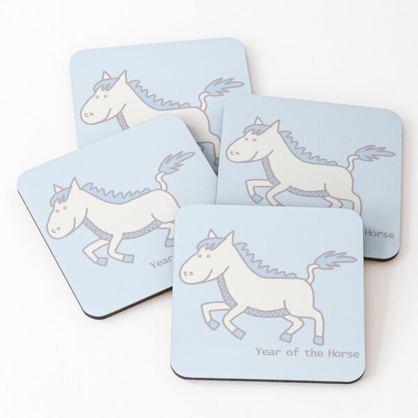 Item preview, Year of the Horse in Cloud Dancer designed and sold by ellenhenry.