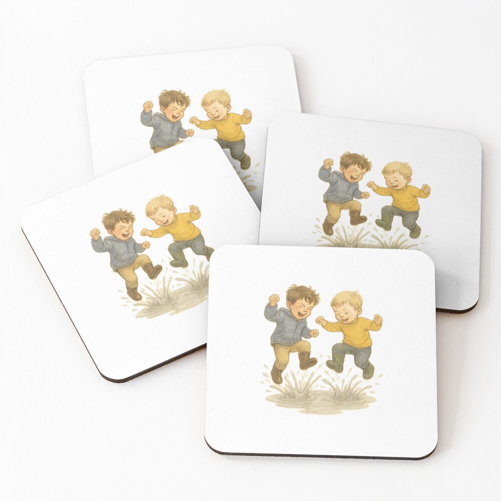 Item preview, Coasters (Set of 4) designed and sold by LittleTreeBugCo.