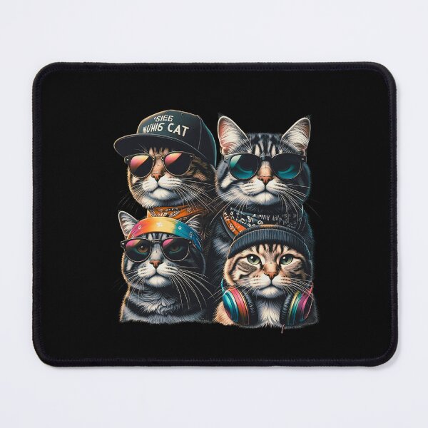 Item preview, The Cat Squad: Hip Hop Crew T-shirt|Art designed and sold by Alicjareign.