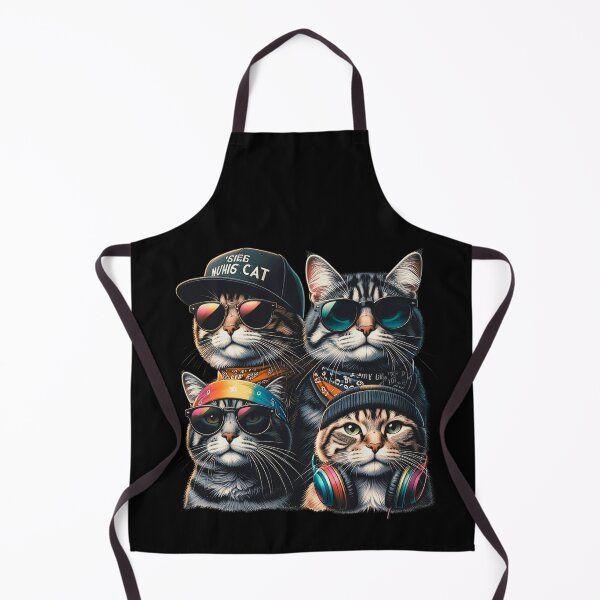 Item preview, The Cat Squad: Hip Hop Crew T-shirt|Art designed and sold by Alicjareign.