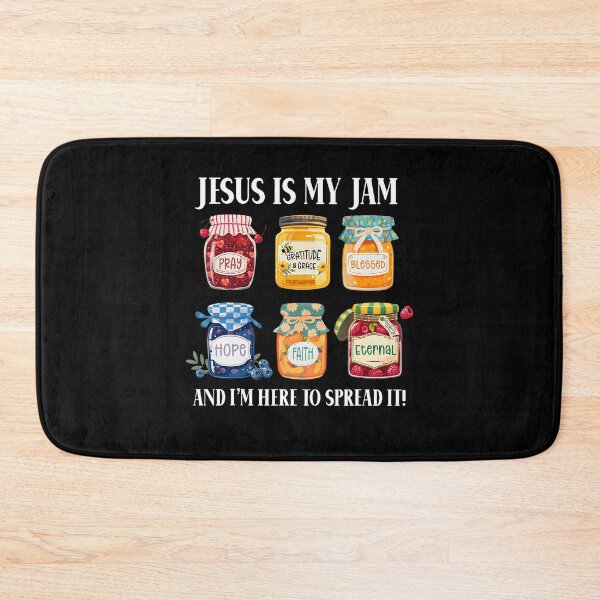 Item preview, Jesus Is My Jam And Im Here To Spread Christian Bible Verse designed and sold by AntoinetteKris.