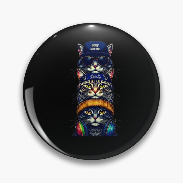 Item preview, The Cat Squad: Hip Hop Crew T-shirt|Art designed and sold by Alicjareign.