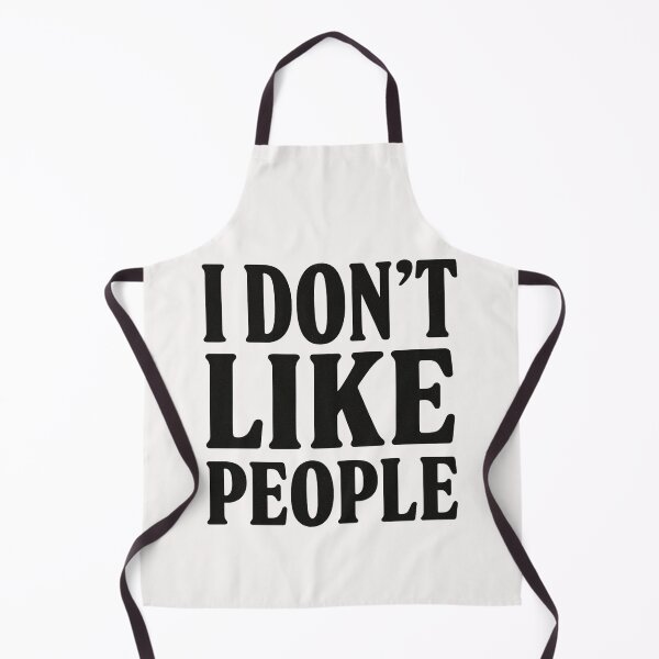 Item preview, I DON’T LIKE PEOPLE designed and sold by HaarlemPinupParadise.