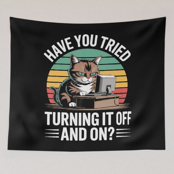 Item preview, Have You Tried Turning It Off And On Again designed and sold by AntoinetteKris.
