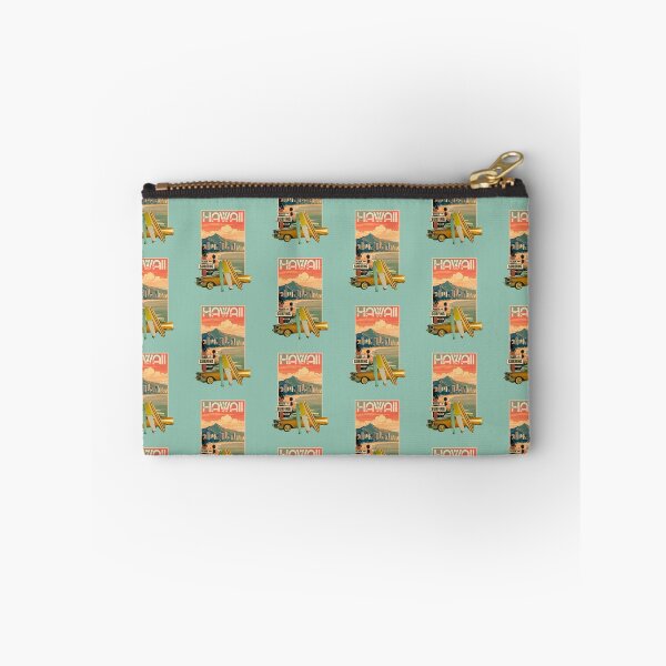 Item preview, Vintage Hawaii with station wagon and surfboards designed and sold by joztees.