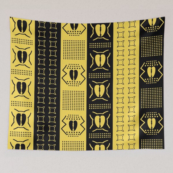 Item preview, African Bogolan Tribal Fabric Pattern designed and sold by Wolagno.