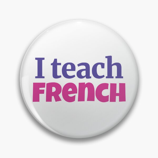 Item preview, I teach French designed and sold by Think4Prints.