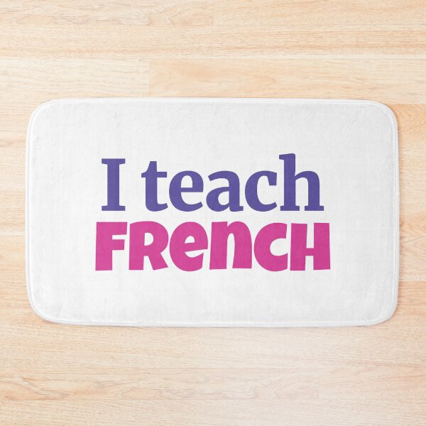 Item preview, I teach French designed and sold by Think4Prints.