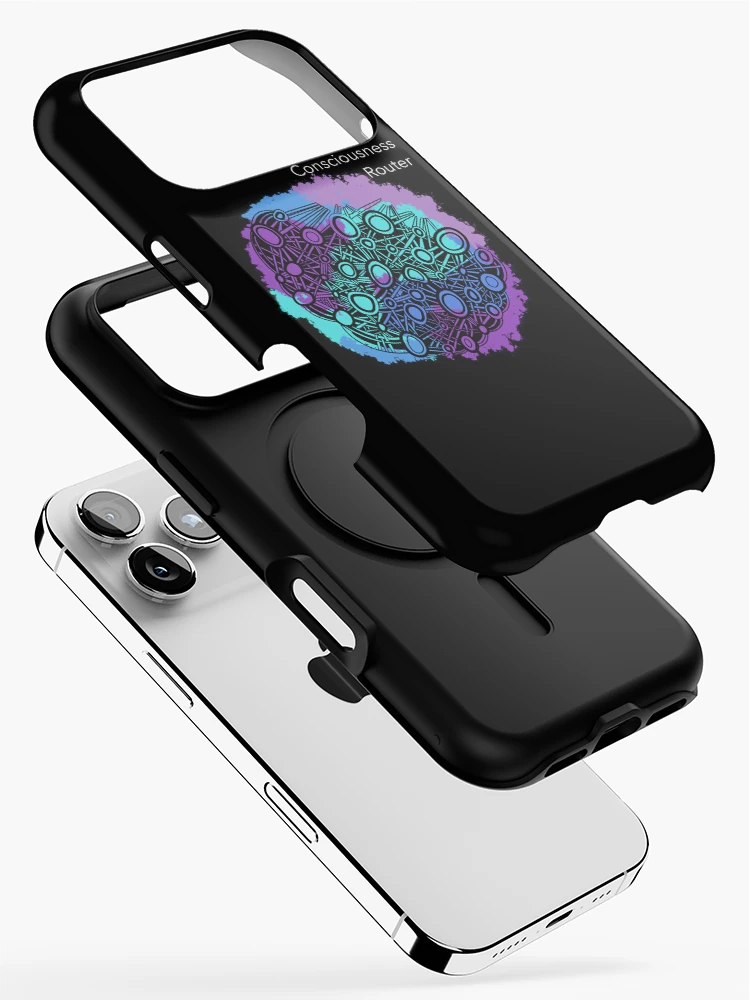 Thumbnail 2 of 4, iPhone Case, Consciousness Router designed and sold by KateQR.