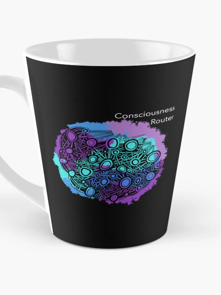 Thumbnail 3 of 4, Coffee Mug, Consciousness Router designed and sold by KateQR.
