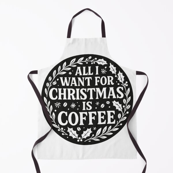 Artikelvorschau, Alles, was ich mir zu Weihnachten wünsche, ist Kaffee. entworfen und verkauft von JavaJokeTees.