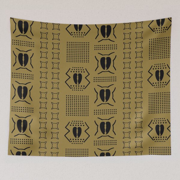 Item preview, Authentic Bogolan pattern designed and sold by Wolagno.