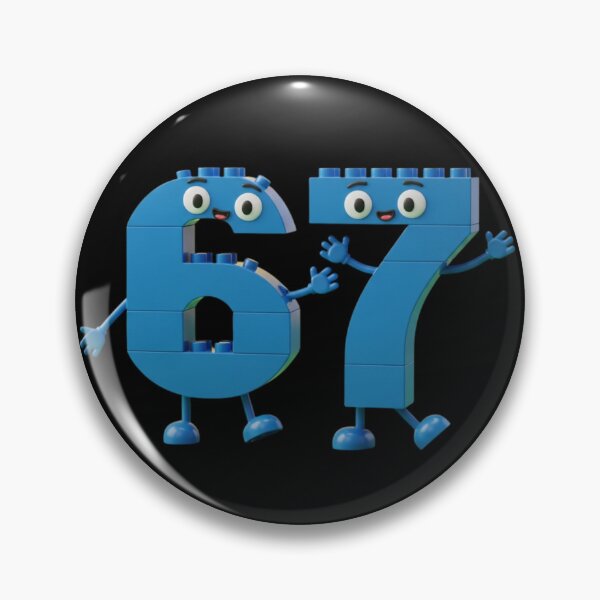 Item preview, Joyful Numbers with Blocks – Six Seven Trend Kids Illustration designed and sold by Design_Your_Day.