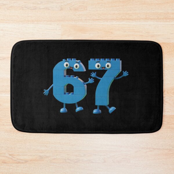 Item preview, Joyful Numbers with Blocks – Six Seven Trend Kids Illustration designed and sold by Design_Your_Day.