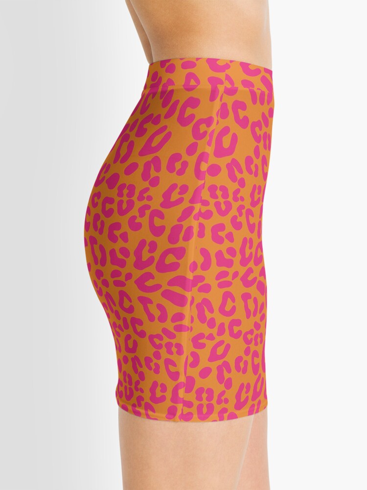 leopard pencil skirt 80s