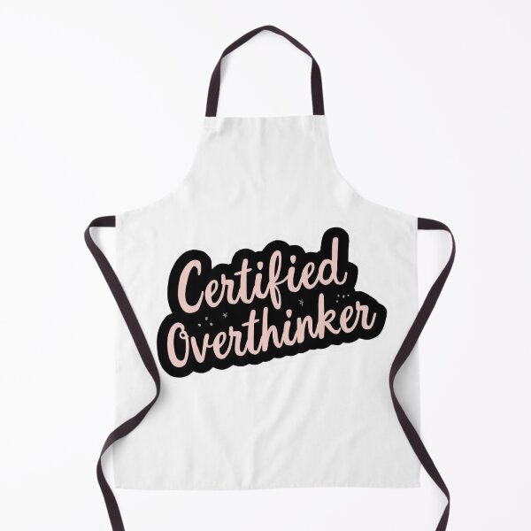 Item preview, Certified Overthinker | Funny Introvert & Anxiety Sticker designed and sold by KiValuate.