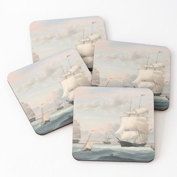 Item preview, New York Harbor (1852) by Fitz Henry Lane. designed and sold by AngyDesigns49.