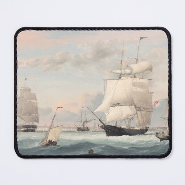 Item preview, New York Harbor (1852) by Fitz Henry Lane. designed and sold by AngyDesigns49.