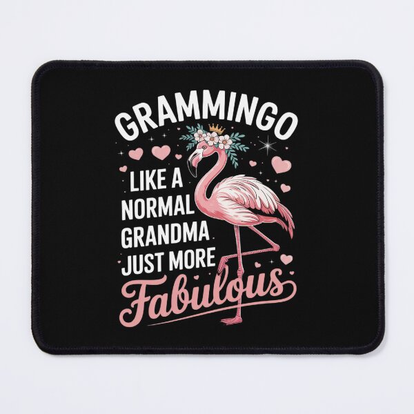 Item preview, Flamingo Grammingo like a normal Grandma Grandma designed and sold by lilLilaBatArt.