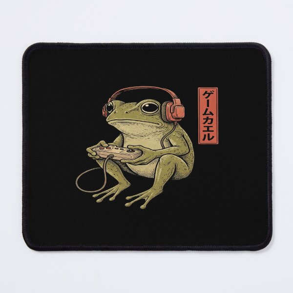 Item preview, Japanese Gamer Frog Vintage Video Game Art Anime Style designed and sold by NovaCraft30.