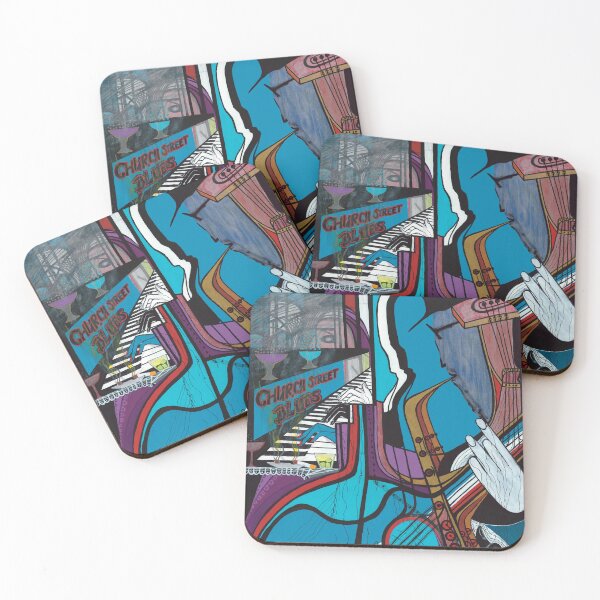 Item preview, Church Street Blues designed and sold by Boris Vujovich Abstract Art.