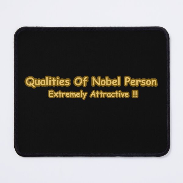 Item preview, Qualities Of a Noble Person – Extremely Attractive Inner Character Quote Sticker designed and sold by CapriCreatives.