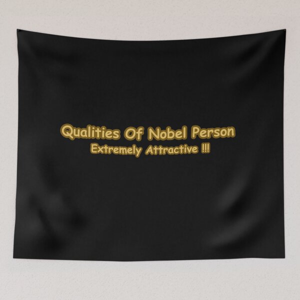 Item preview, Qualities Of a Noble Person – Extremely Attractive Inner Character Quote Sticker designed and sold by CapriCreatives.