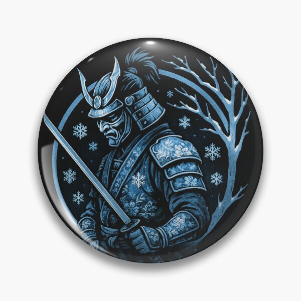 Item preview, Frost Ronin – Warrior of the Frozen Path designed and sold by Keios Cool Apparel.