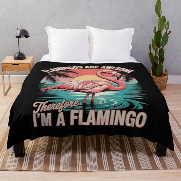 Item preview, Flamingo Womens Men Girls Boys Flamingos Are Awesome designed and sold by lilLilaBatArt.