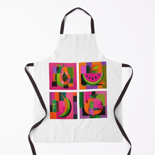 Item preview, 2x2 Colorful Geometric Fruit Patterns designed and sold by nikoart001.