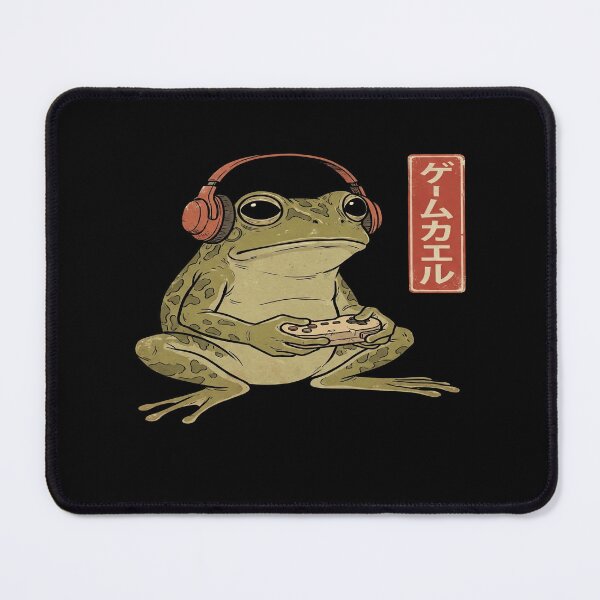 Item preview, Japanese Gamer Frog Vintage Video Game Art Anime Style designed and sold by NovaCraft30.