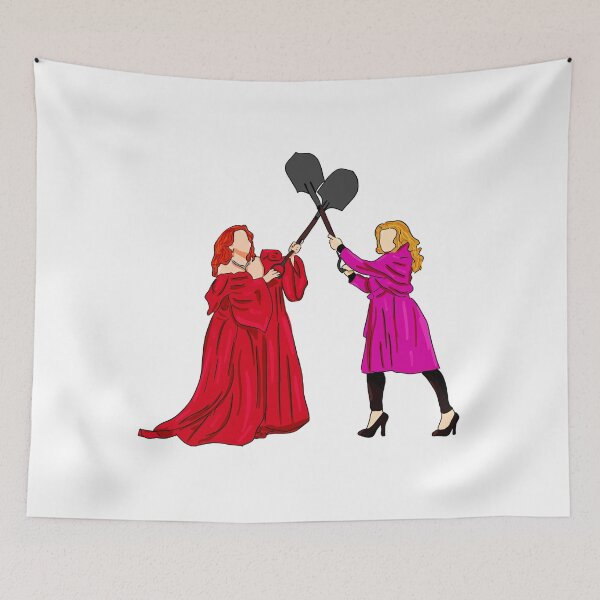 Item preview, Death Becomes Her - Shovel Duel  designed and sold by marissalaoraeme.
