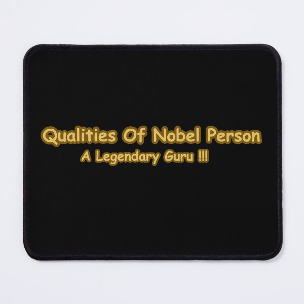 Item preview, Qualities Of a Noble Person – Legendary Guru Spiritual Wisdom Quote Sticker designed and sold by CapriCreatives.