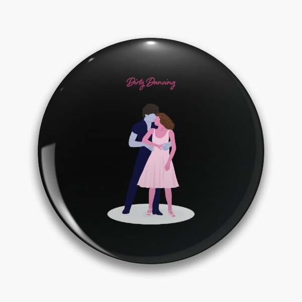 Item preview, Dirty Dancing Cute Cartoon Couple Moment designed and sold by carldaella.
