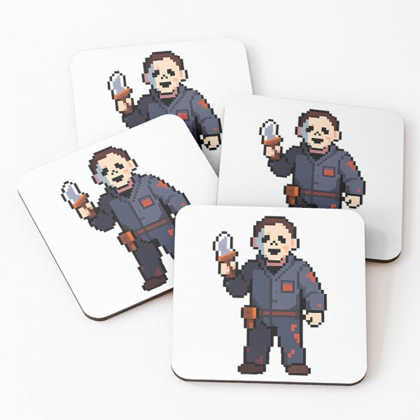 Item preview, Masked Killer Pixel Art – Retro Slasher – Halloween Design Inspired by Michael Myers designed and sold by LoomisDreams.