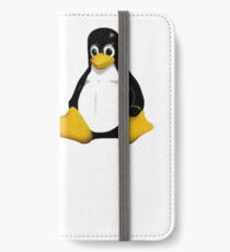 Awesome Linux - Tux iPhone Wallet/Case/Skin