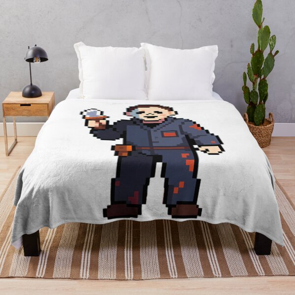 Item preview, Masked Killer Pixel Art – Retro Slasher – Halloween Design Inspired by Michael Myers designed and sold by LoomisDreams.