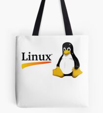 Awesome Linux - Tux Tote Bag