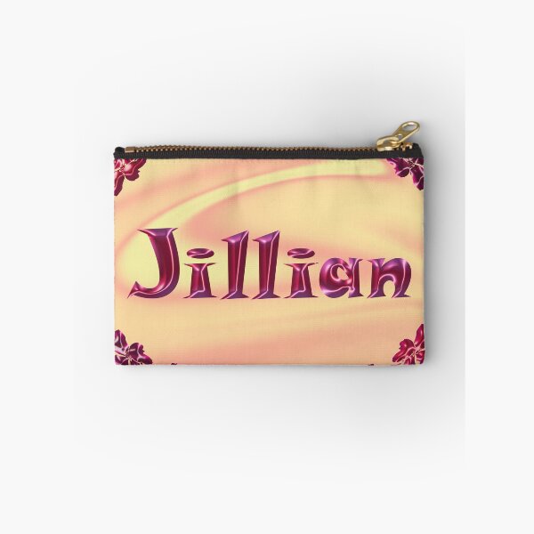 Item preview, Jillian Name Design – Satin Pink Glossy Font, Cute Shiny Lettering :) designed and sold by Myriel-Myriel.