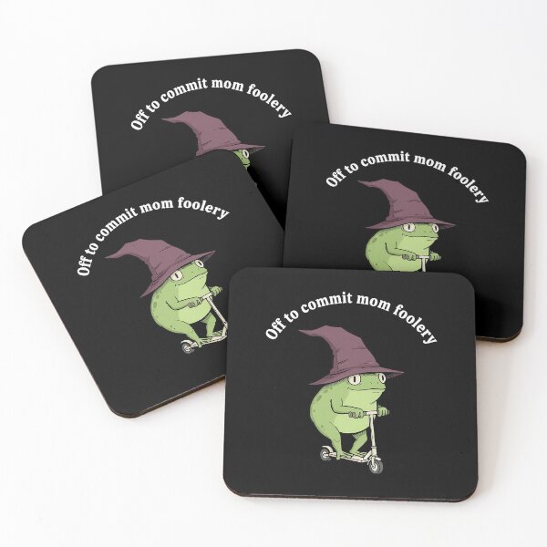 Item preview, Off to Commit Mom Foolery Witchy  designed and sold by DarylPope.