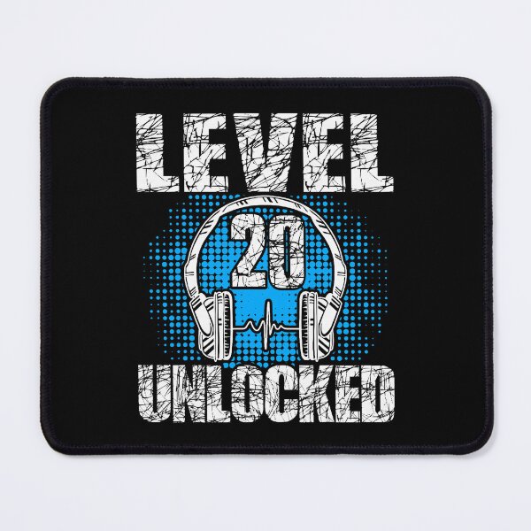 Item preview, Level 20 Unlocked Gamer Birthday Crown designed and sold by DarylPope.